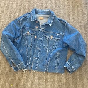 MOTHER Blue Denim Jacket
